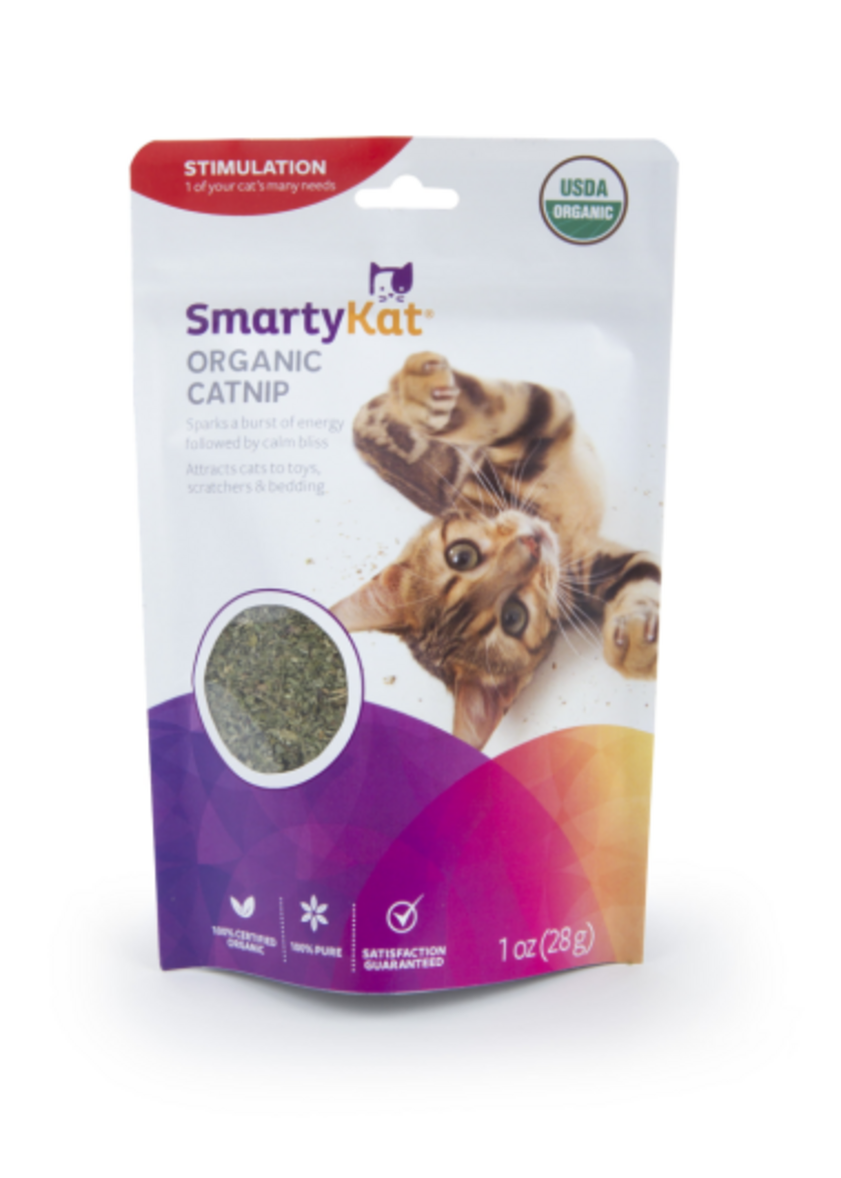 SmartyKat SmartyKat Certified Organic Catnip 1 oz Pouch