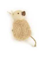 SmartyKat SmartyKat Madcap Mania Mouse Soft Plush Catnip Cat Toy with String Tail