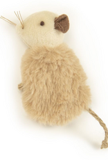 SmartyKat SmartyKat Madcap Mania Mouse Soft Plush Catnip Cat Toy with String Tail