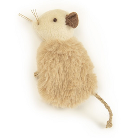 SmartyKat SmartyKat Madcap Mania Mouse Soft Plush Catnip Cat Toy with String Tail