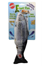 Ethical Pet Spot 11.5 in. Flipping Fish Interactive Cat Toy Multi Color