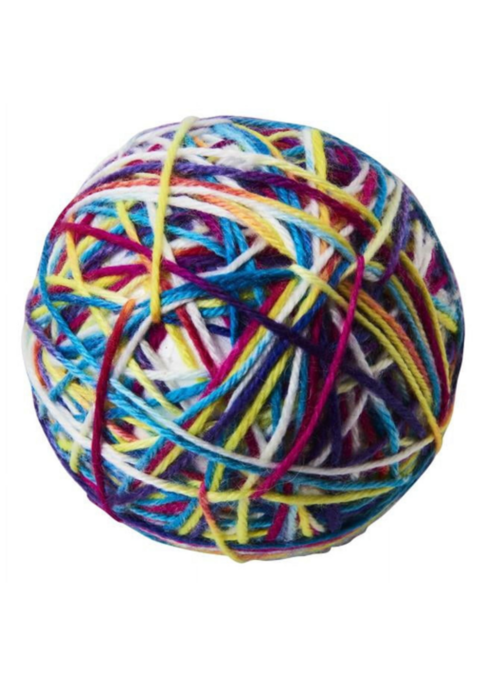 Ethical Pet Spot 3.5 in. Sew Much Fun Yarn Ball Cat Toy