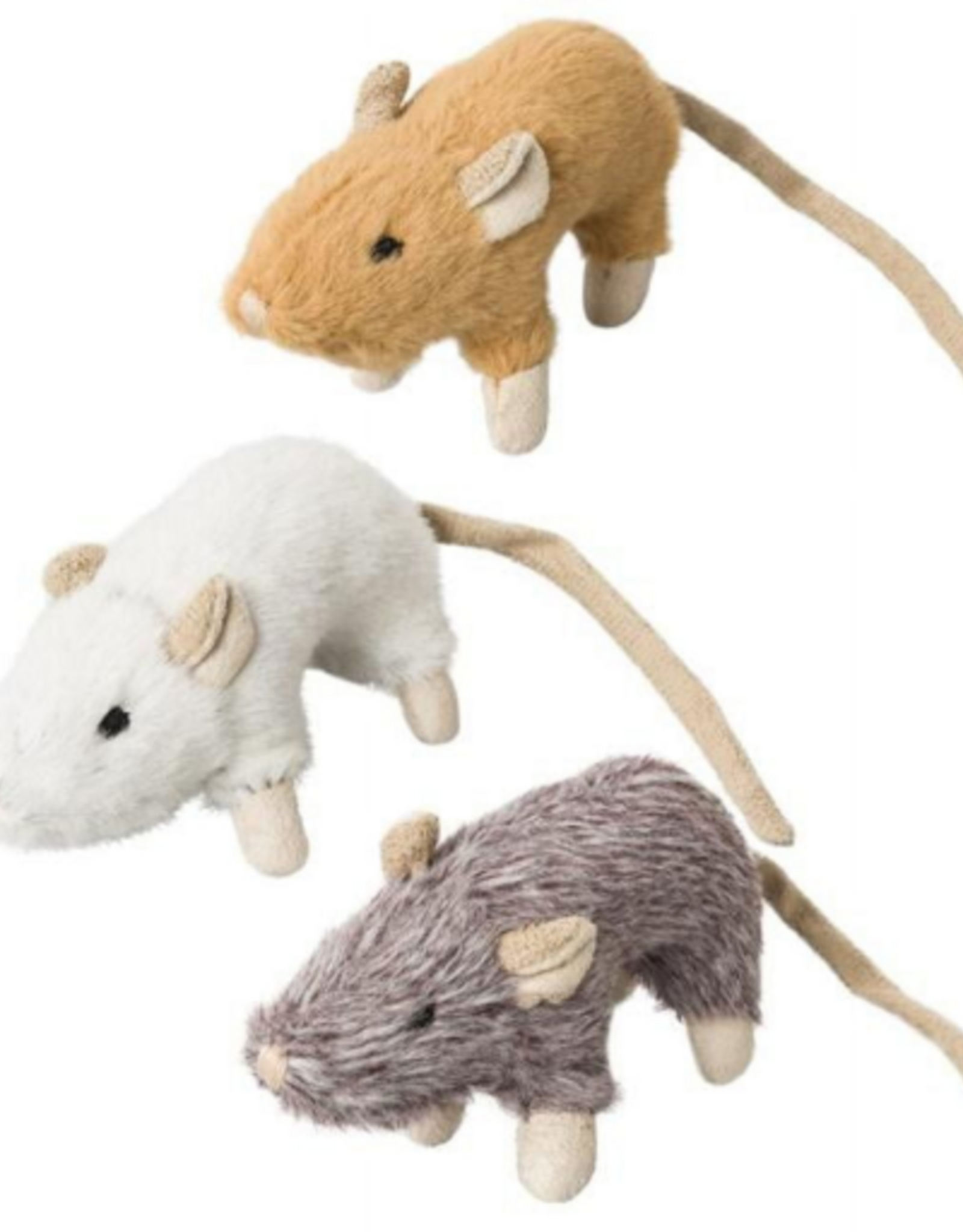 Ethical Pet Spot 4 in. House Mouse Helen Catnip - Assorted