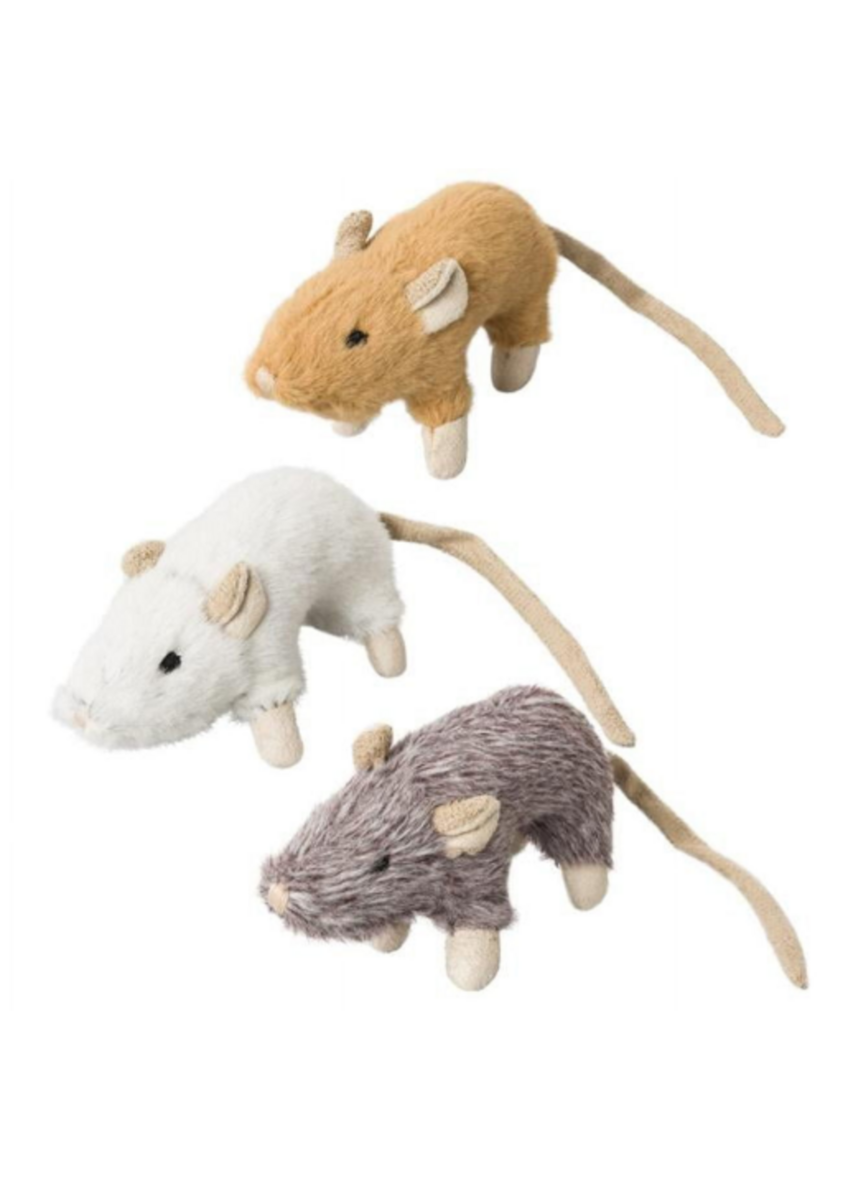 Ethical Pet Spot 4 in. House Mouse Helen Catnip - Assorted