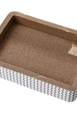 Ethical Pet Spot Cat Scratcher with Catnip 17 in Bed