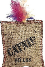 Ethical Pet Spot Ethical Pet Jute & Feather Catnip Sack Cat Toy