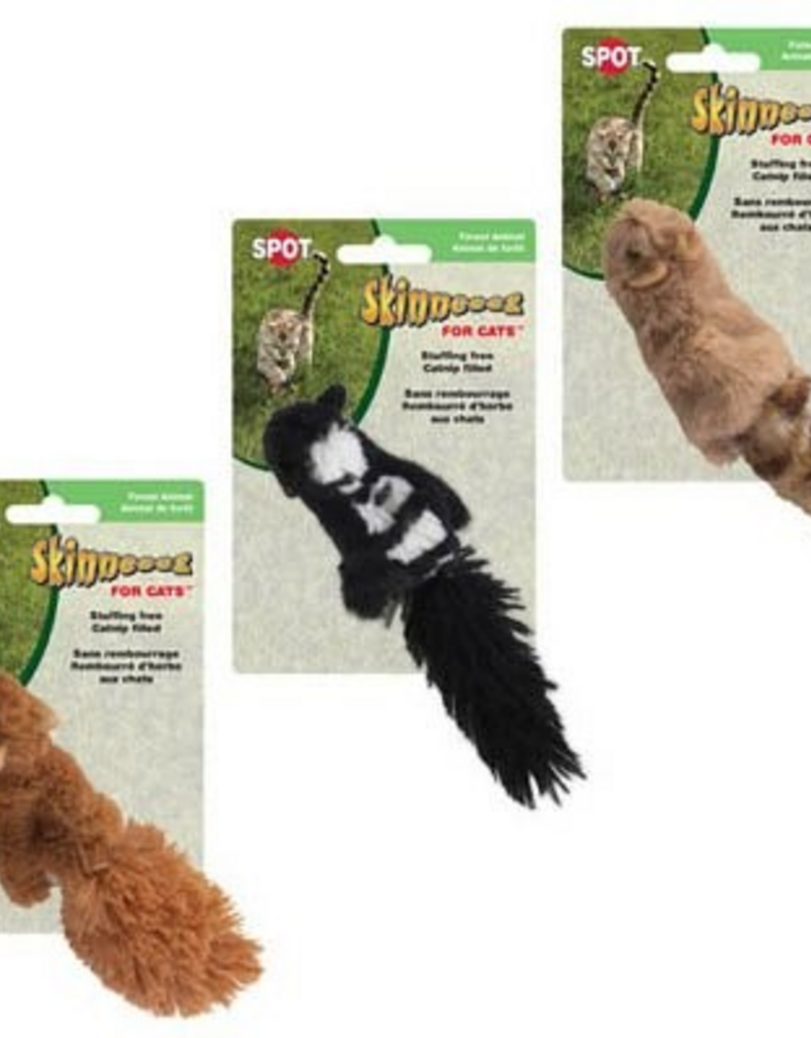 Ethical Pet Spot Ethical Pet Skinneeez Forest Animal Catnip Cat Toy