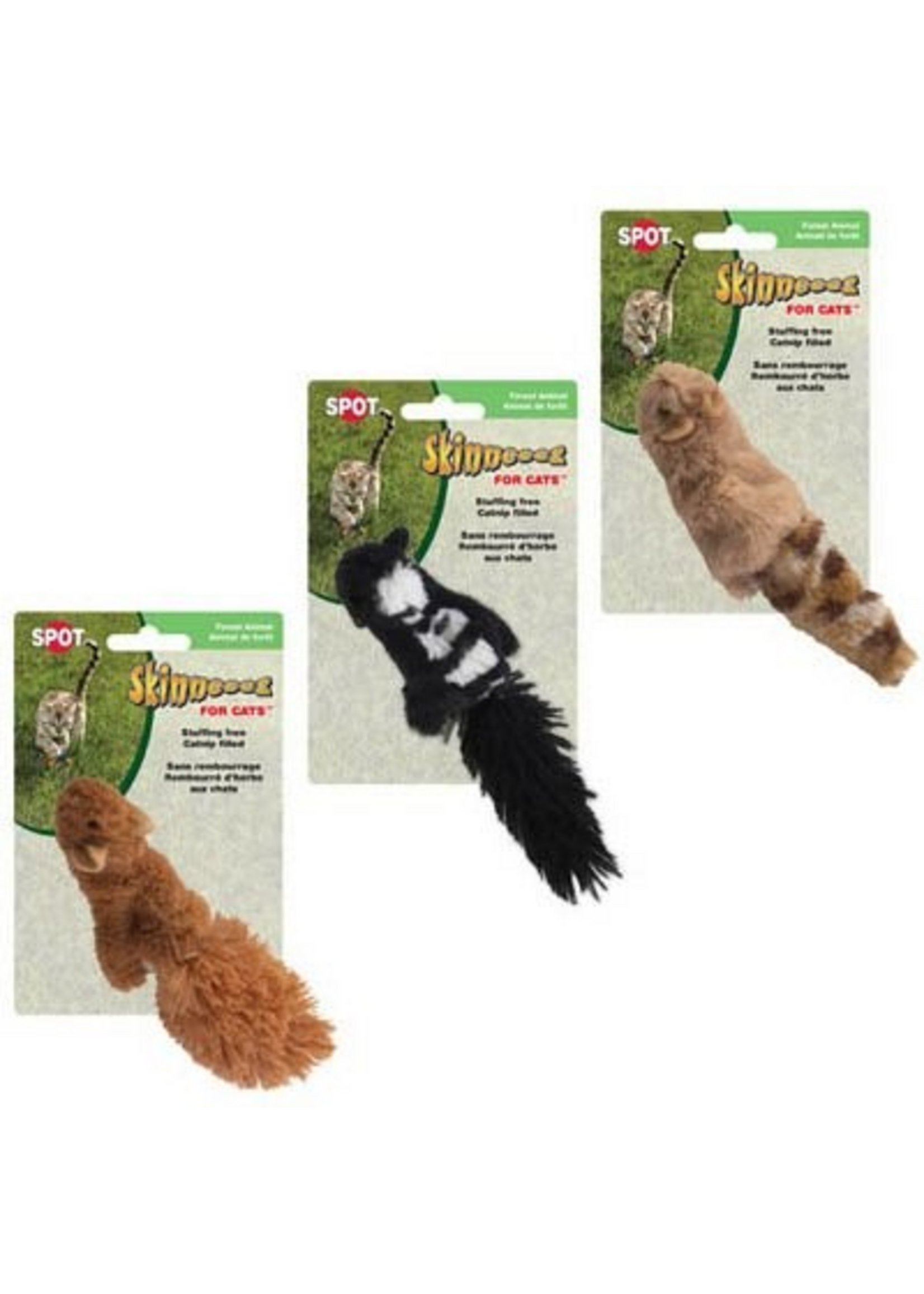 Ethical Pet Spot Ethical Pet Skinneeez Forest Animal Catnip Cat Toy