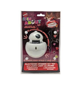 Ethical Pet Spot Ethical Pet Spin About 2.0 Spinning Laser & Sound Cat Toy