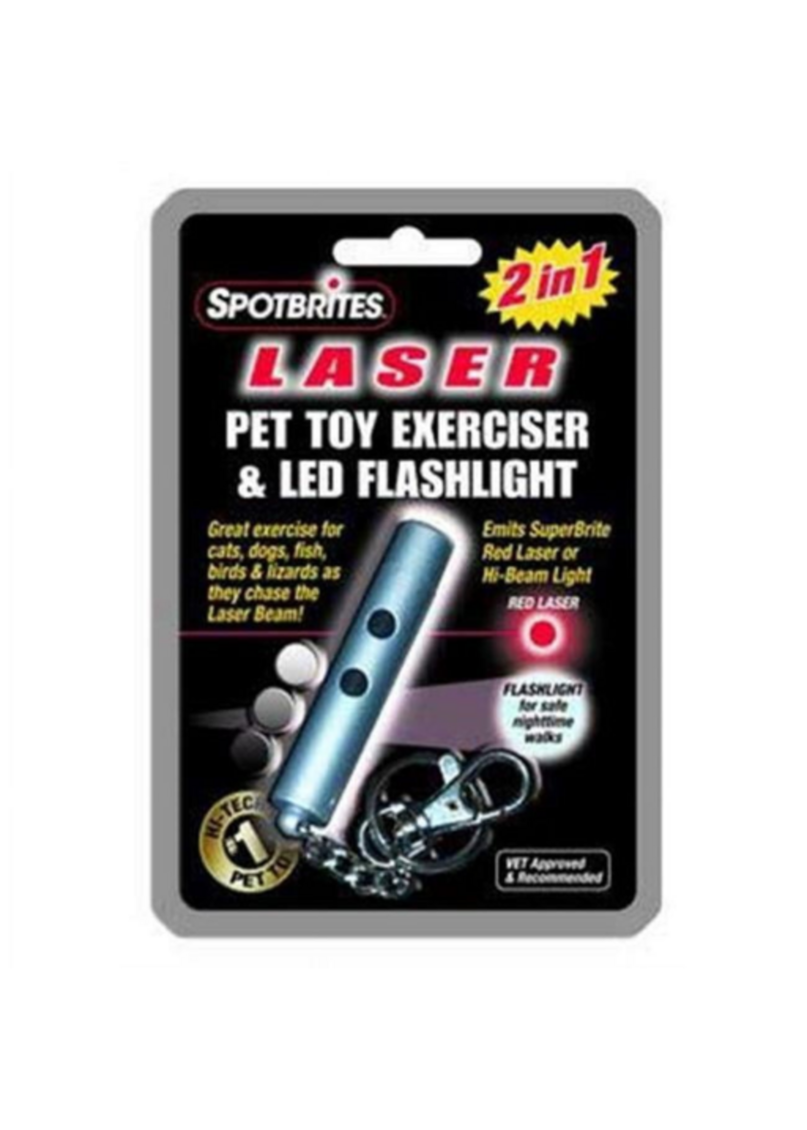 Ethical Pet Spot Spotbrite Laser Pet Toy 2 In 1