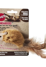 Ethical Pet Spot Squeakeeez Mouse Cat Toy Assorted Colors - 1 count