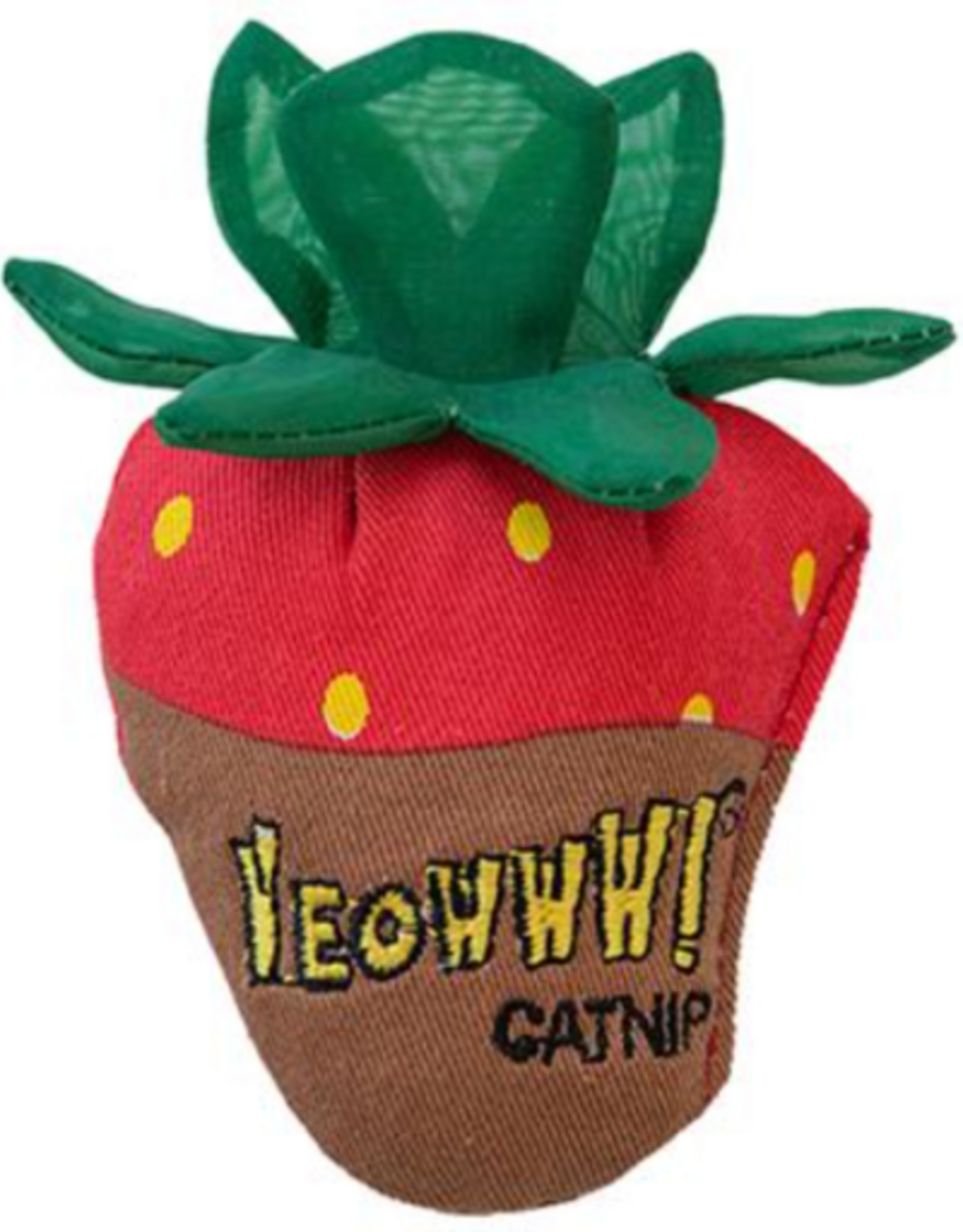 Yeowww! Yeowww! Catnip Strawberry Chocolate Cat Toy