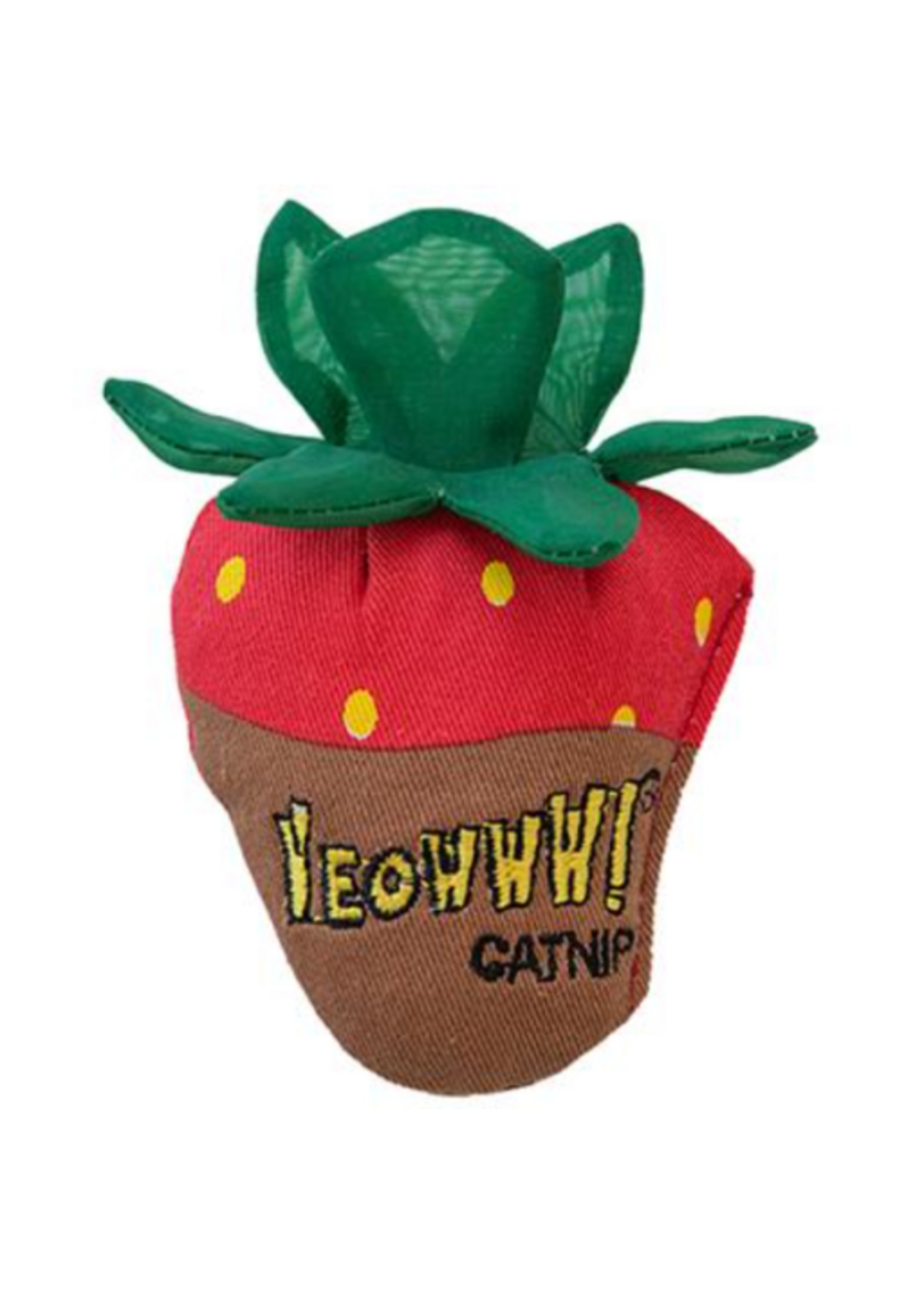 Yeowww! Yeowww! Catnip Strawberry Chocolate Cat Toy