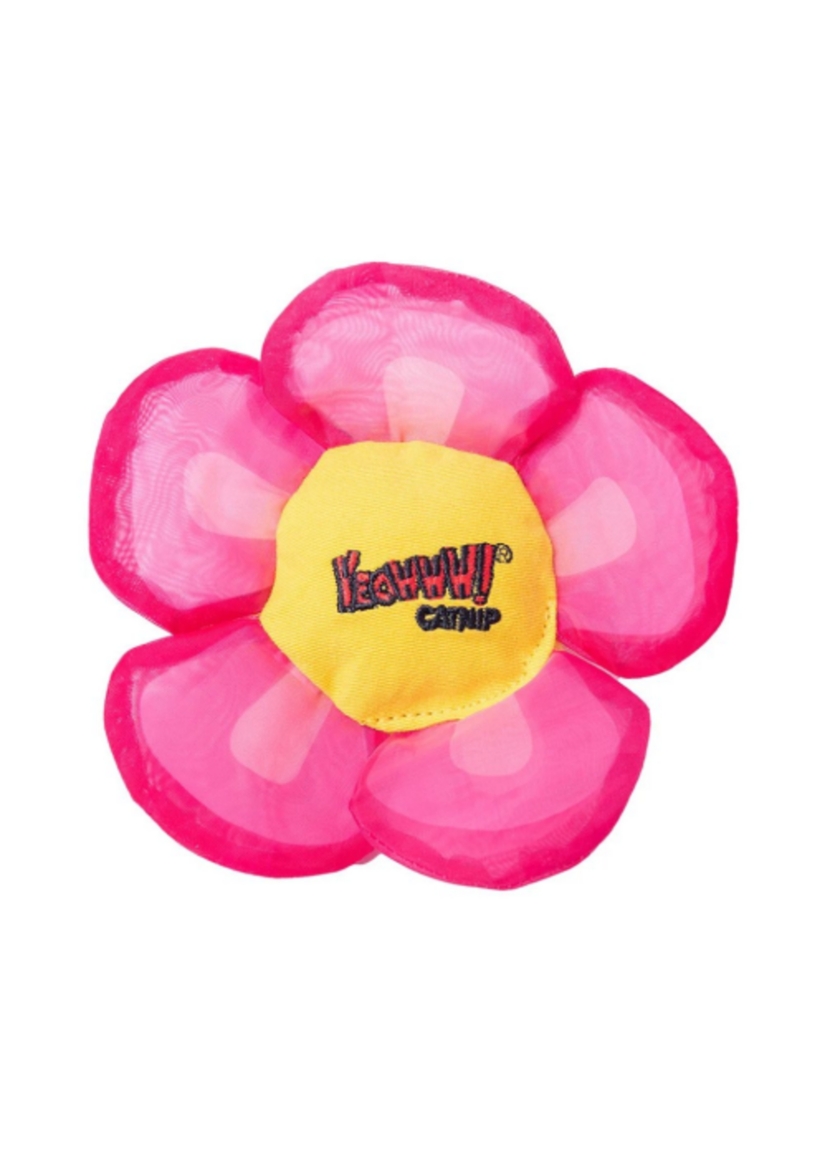Yeowww! Yeowww! Daisy Flower Tops Cat Toys - Pink