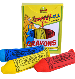 Yeowww! Yeowww! Organic Catnip Crayons Cat Toy Set - 6 Piece