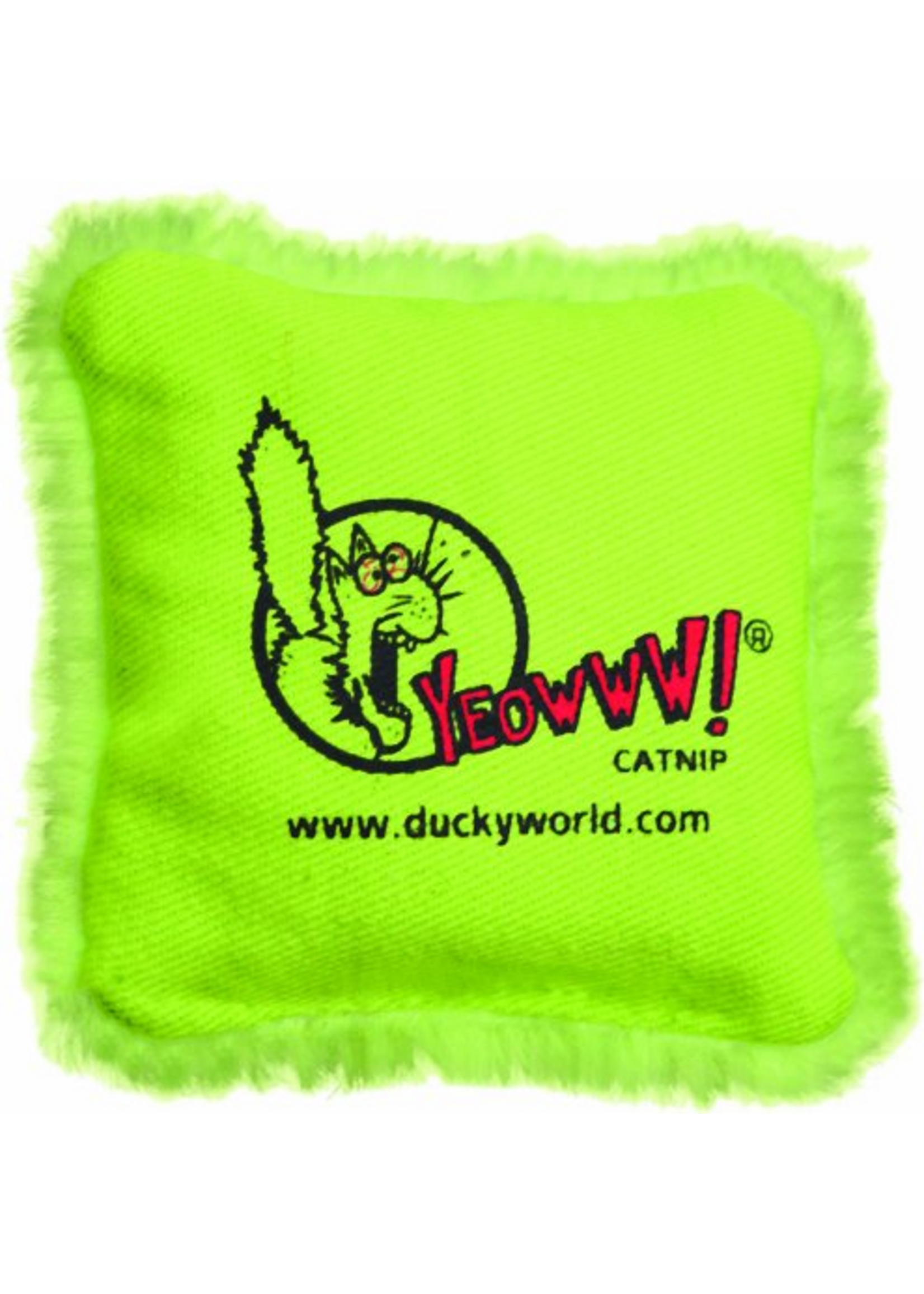 Yeowww! Yeowww! Pillow Refills Catnip Toy- Green