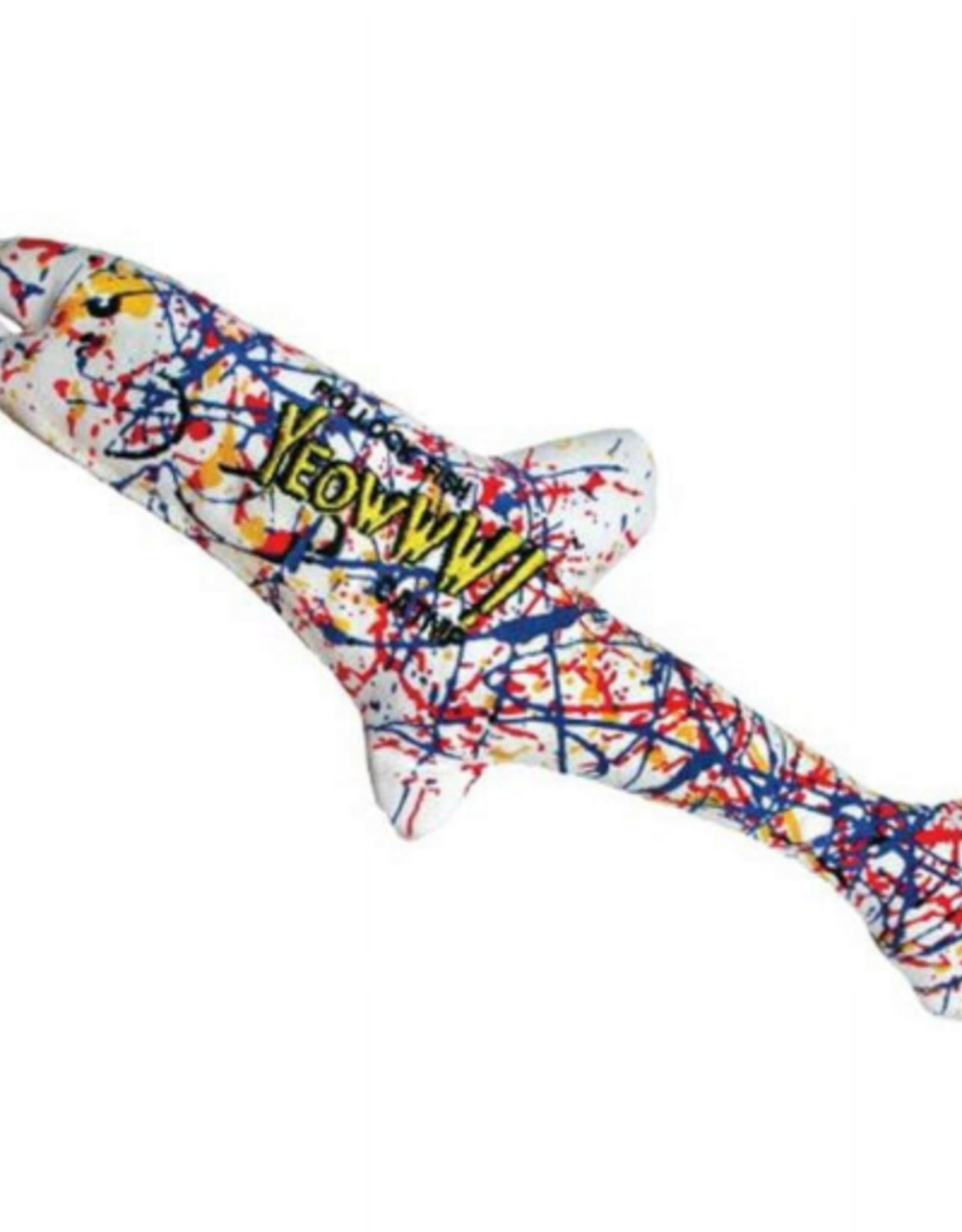 Yeowww! Yeowww! Pollock Fish Catnip Cat Toy