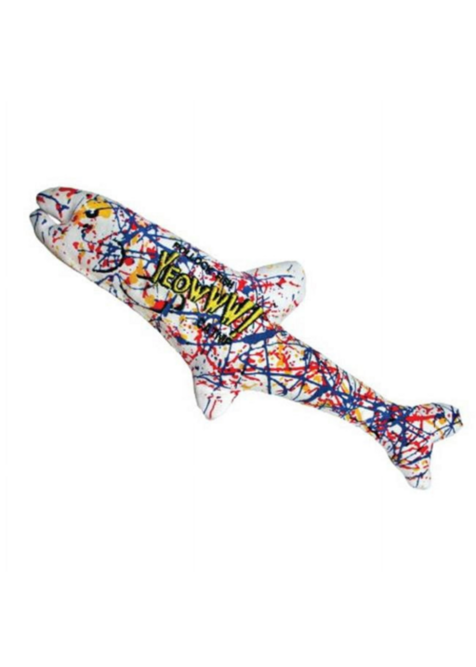 Yeowww! Yeowww! Pollock Fish Catnip Cat Toy