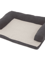 Aspen Pet Aspen Pet Bolster Orthopedic Pet Bed Assorted (Brown Gray) 40 X 30