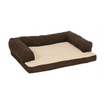 Aspen Pet Aspen Pet Micro Suede Pet Bed for Dogs Assorted Colors 7.5 in. H x 25 in. W x 35 in. L