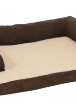 Aspen Pet Aspen Pet Micro Suede Pet Bed for Dogs Assorted Colors 7.5 in. H x 25 in. W x 35 in. L