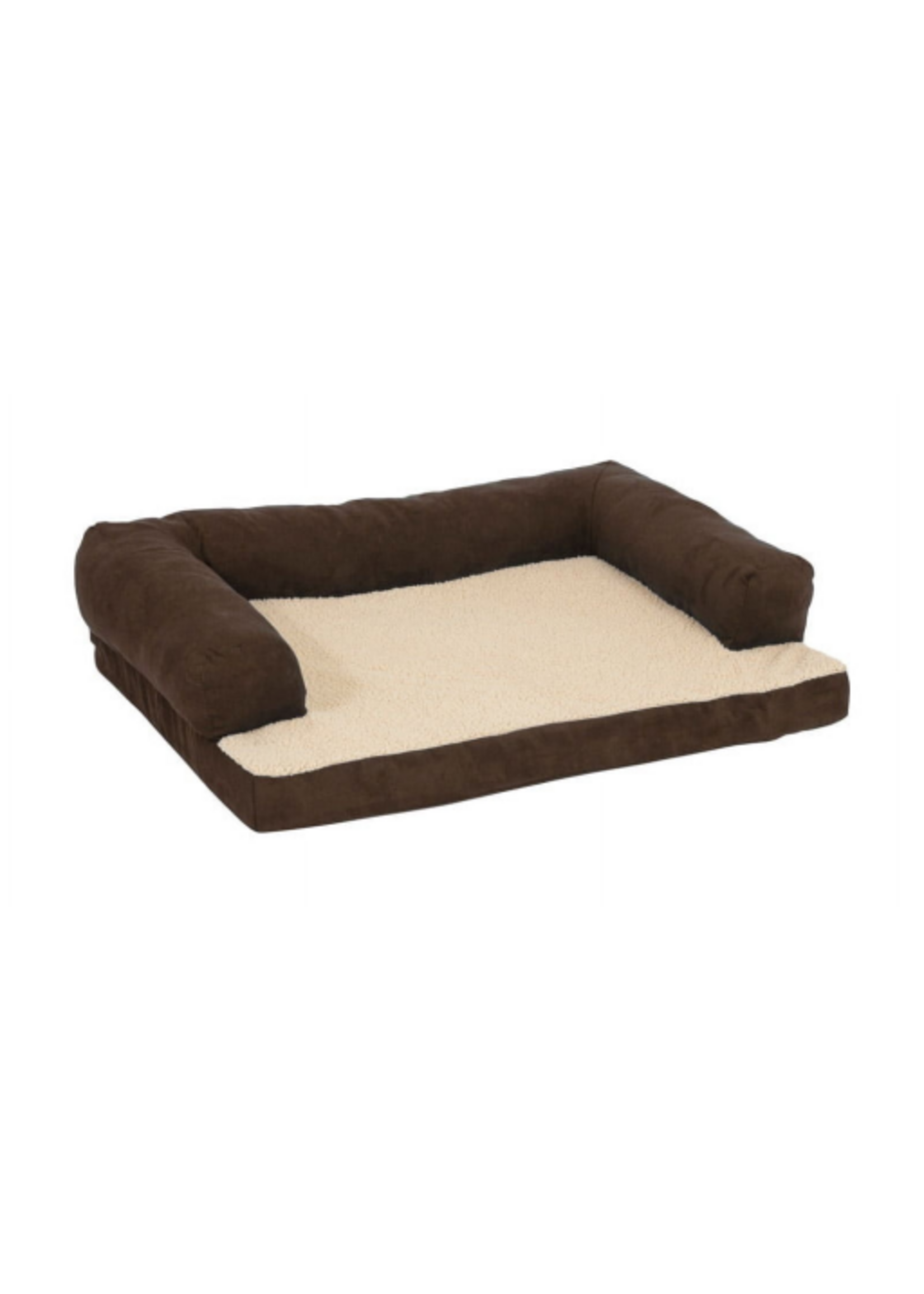 Aspen Pet Aspen Pet Micro Suede Pet Bed for Dogs Assorted Colors 7.5 in. H x 25 in. W x 35 in. L
