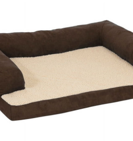 Aspen Pet Aspen Pet Micro Suede Pet Bed for Dogs Assorted Colors 7.5 in. H x 25 in. W x 35 in. L
