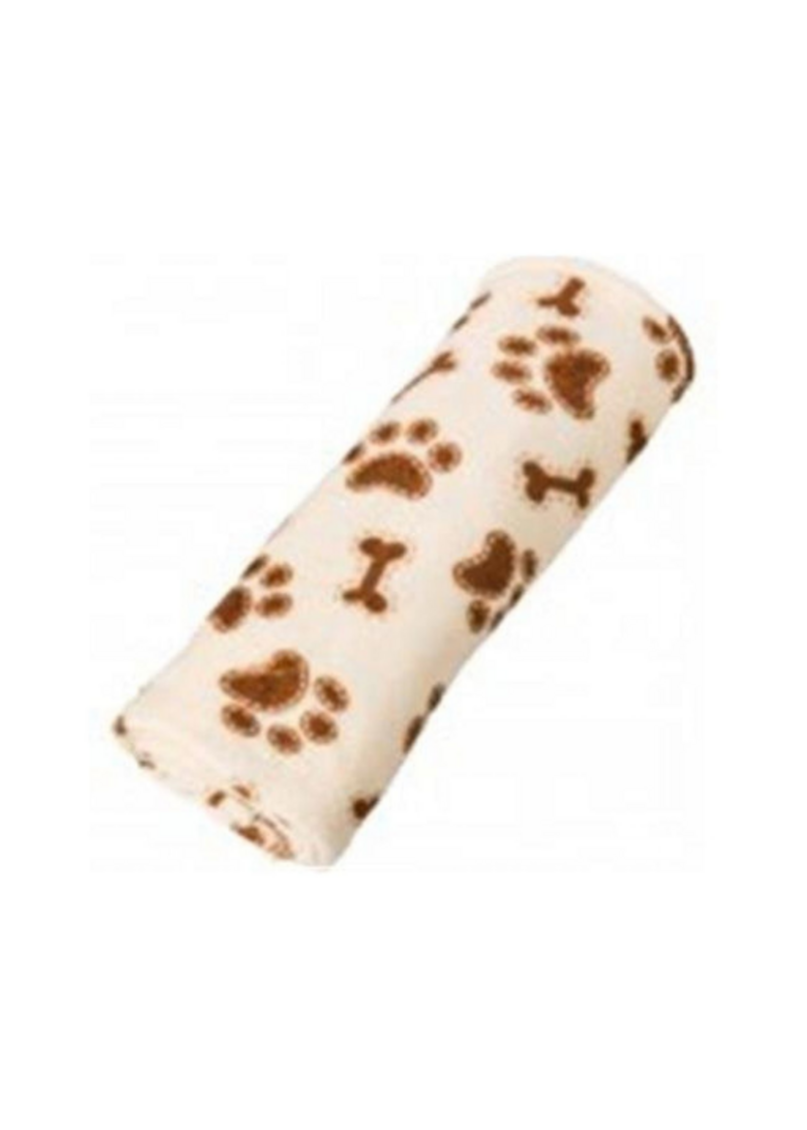 Ethical Pet Ethical Pet Snuggler Bones Paws Print Blanket Cream 30 x 38 in.