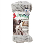Ethical Pet Ethical Pet Snuggler Bones Blanket Gray 40 x 58 in.