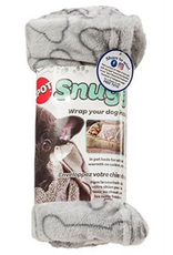 Ethical Pet Ethical Pet Snuggler Bones Blanket Gray 40 x 58 in.