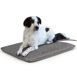 K&H Pet Products K&H Pet Products Lectro-Soft Outdoor Heated Pet Bed Gray Medium 19 X 24 Inches