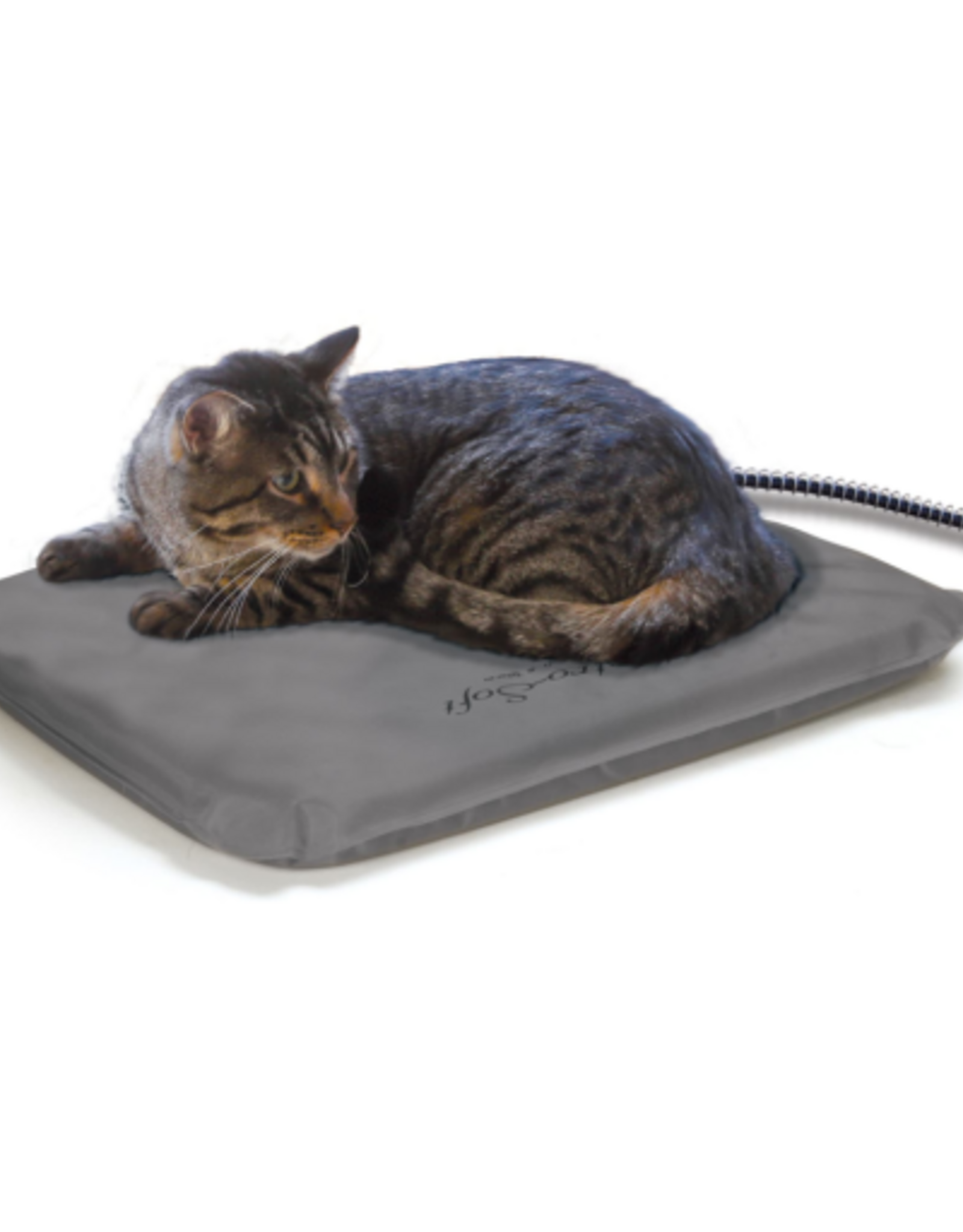 K&H Pet Products K&H Pet Products Lectro-Soft Outdoor Heated Pet Bed Gray Small 14 X 18 Inches