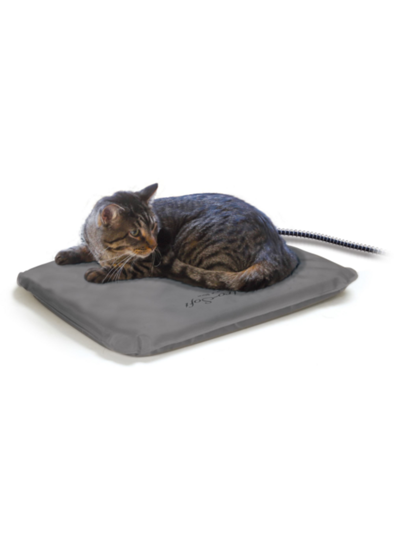K&H Pet Products K&H Pet Products Lectro-Soft Outdoor Heated Pet Bed Gray Small 14 X 18 Inches seasonal