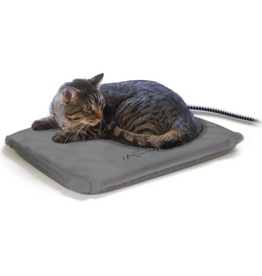 K&H Pet Products K&H Pet Products Lectro-Soft Outdoor Heated Pet Bed Gray Small 14 X 18 Inches