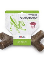 Benebone Benebone Bacon Stick Durable Dog Chew Toy Large