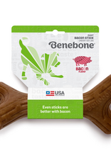 Benebone Benebone Bacon Stick Real Wood Durable Dog Chew Toy Giant