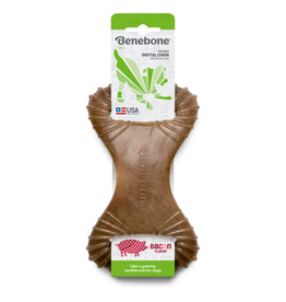Benebone Benebone Dental Chew Dog Toy - Bacon - Medium
