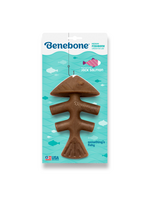 Benebone Benebone Fishbone Durable Dog Chew Toy Real Fish Medium