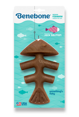 Benebone Benebone Fishbone Durable Dog Chew Toy Real Fish Medium