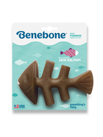 Benebone Benebone Fishbone Durable Dog Chew Toy Real Fish Small