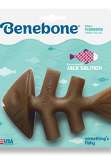 Benebone Benebone Fishbone Durable Dog Chew Toy Real Fish Small