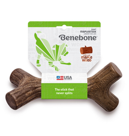 Benebone Benebone Maplestick/Bacon Stick Durable Dog Chew Toy Real Maple Wood Giant