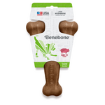Benebone Benebone Real Bacon Durable Wishbone Dog Chew Toy Large