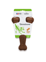 Benebone Benebone Real Peanut Durable Wishbone Dog Chew Toy Large