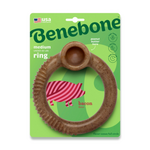 Benebone Benebone Ring Durable Dog Chew Toy Bacon Medium