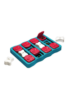 Outward Hound Nina Ottosson by Outward Hound Dog Brick Interactive Dog Toy Blue  LG