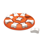 Outward Hound Nina Ottosson by Outward Hound Dog Smart Interactive Treat Puzzle Dog Toy  Orange  One-Size