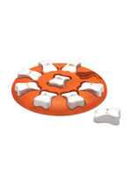 Outward Hound Nina Ottosson by Outward Hound Dog Smart Interactive Treat Puzzle Dog Toy  Orange  One-Size