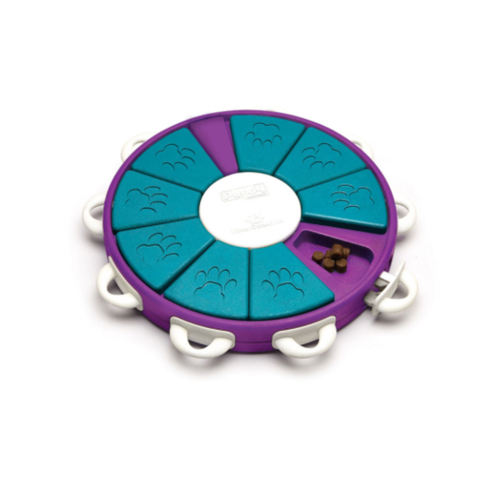 Outward Hound Nina Ottosson by Outward Hound Twister Interactive Dog Toy Purple  LG  13.25 in