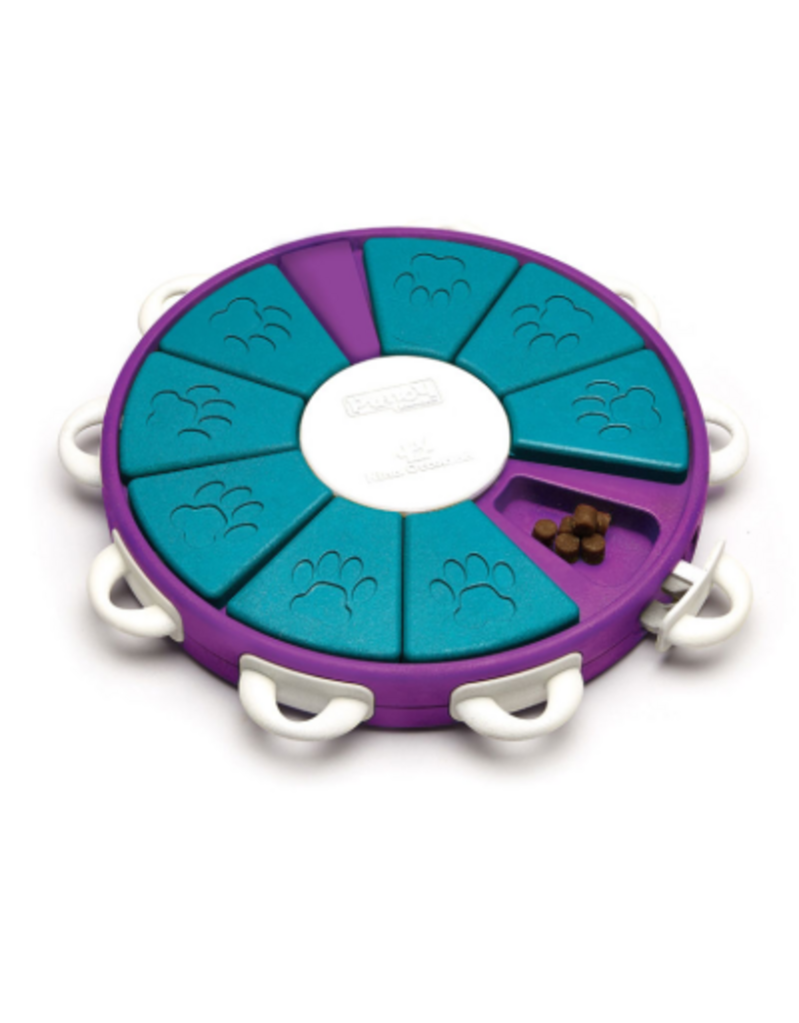 Outward Hound Nina Ottosson by Outward Hound Twister Interactive Dog Toy Purple  LG  13.25 in